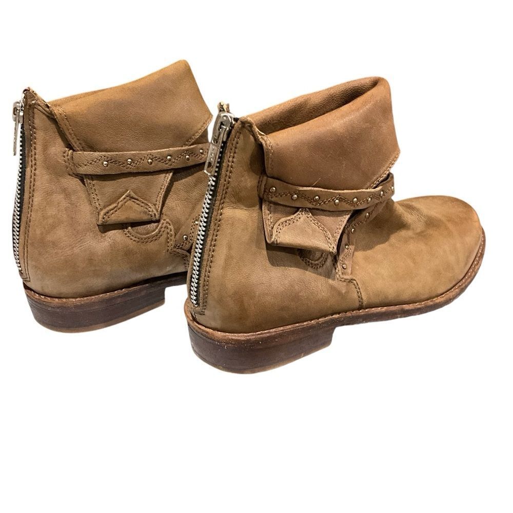 Free People Alamosa Ankle Booties Brown Women’s Size 38 / 7.5 - Picture 6 of 11